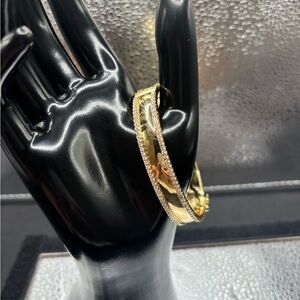 Elegant Gold and Silver Women's Bracelet